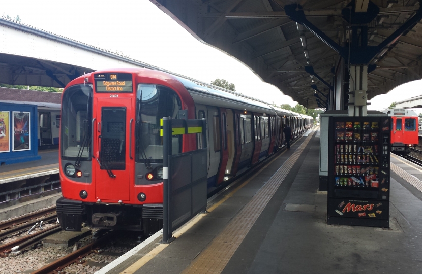 District line at Wimbledon