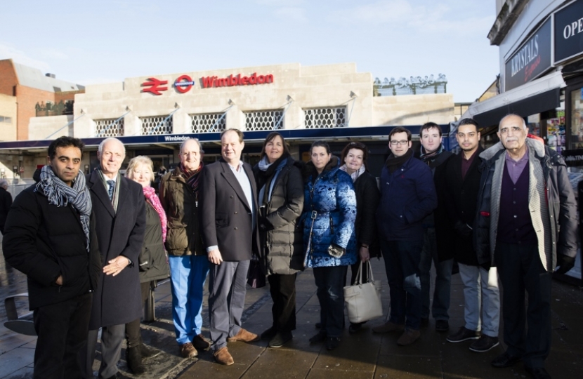 Stephen Hammond MP and local Conservative Councillors