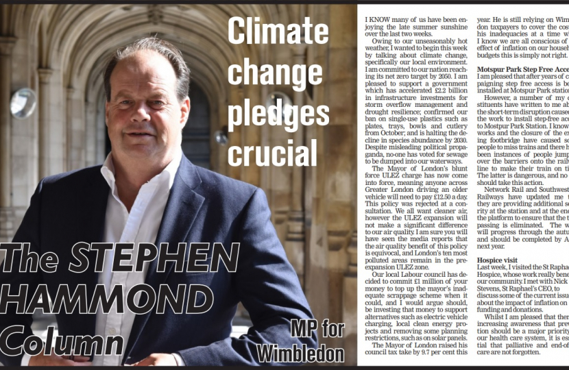 Stephen Hammond MP Column Image 