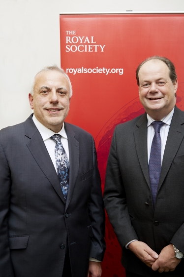 Stephen Hammond MP with Professor Ferro