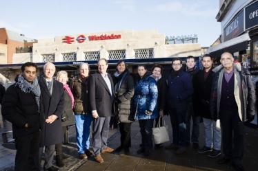 Stephen Hammond MP and local Conservative Councillors