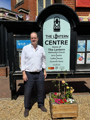 Stephen Hammond MP at the Lantern Arts Centre